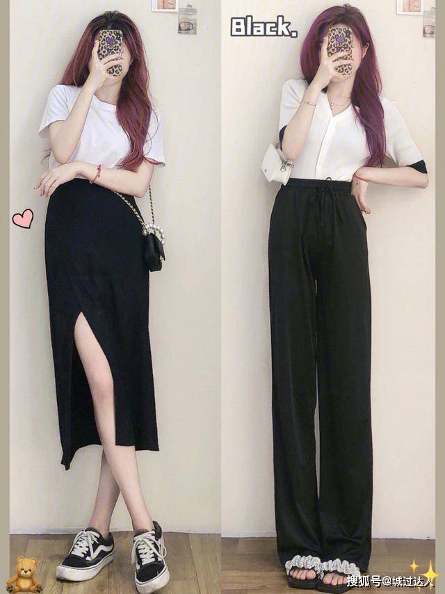 带着 经典不出错的“黑白灰”搭配,上学、通勤都适合,优雅还显气质