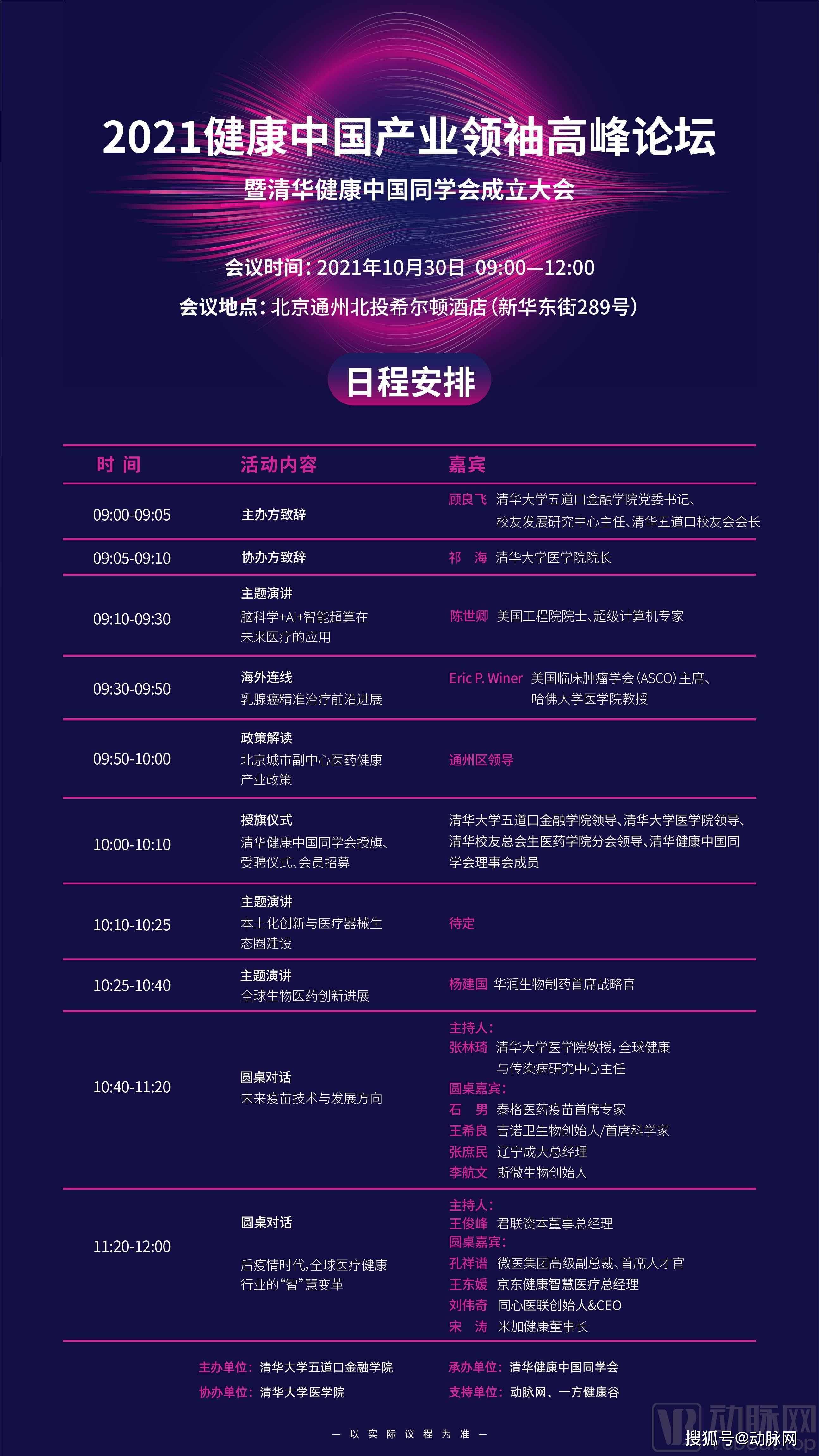 峰会|“健康中国”时代为什么需要产业领袖？这场产业盛会将给出答案