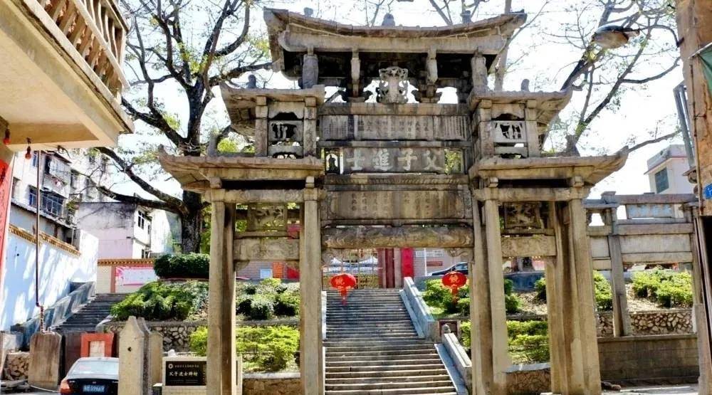 旌表节孝、旌表忠义,梅州古牌坊的故事_父子
