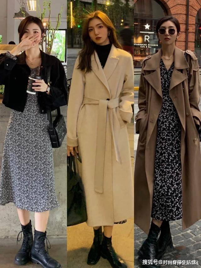 长度 秋冬多穿这3条连衣裙,时髦显瘦又气质,配大衣棉服穿就很美