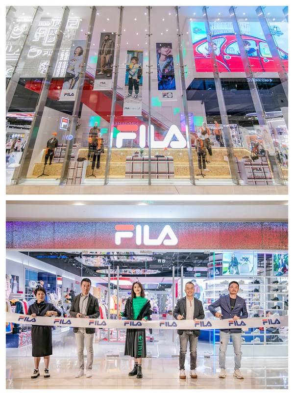 fila斐乐全球第二家全新概念店入驻成都ifs