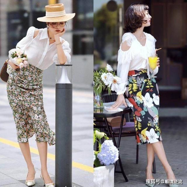 时尚 衬衫下面不一定要配裤子,时尚减龄的“新穿法”,也很好看