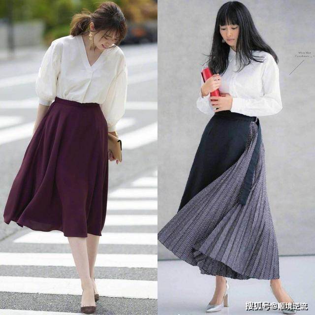 时尚 衬衫下面不一定要配裤子,时尚减龄的“新穿法”,也很好看