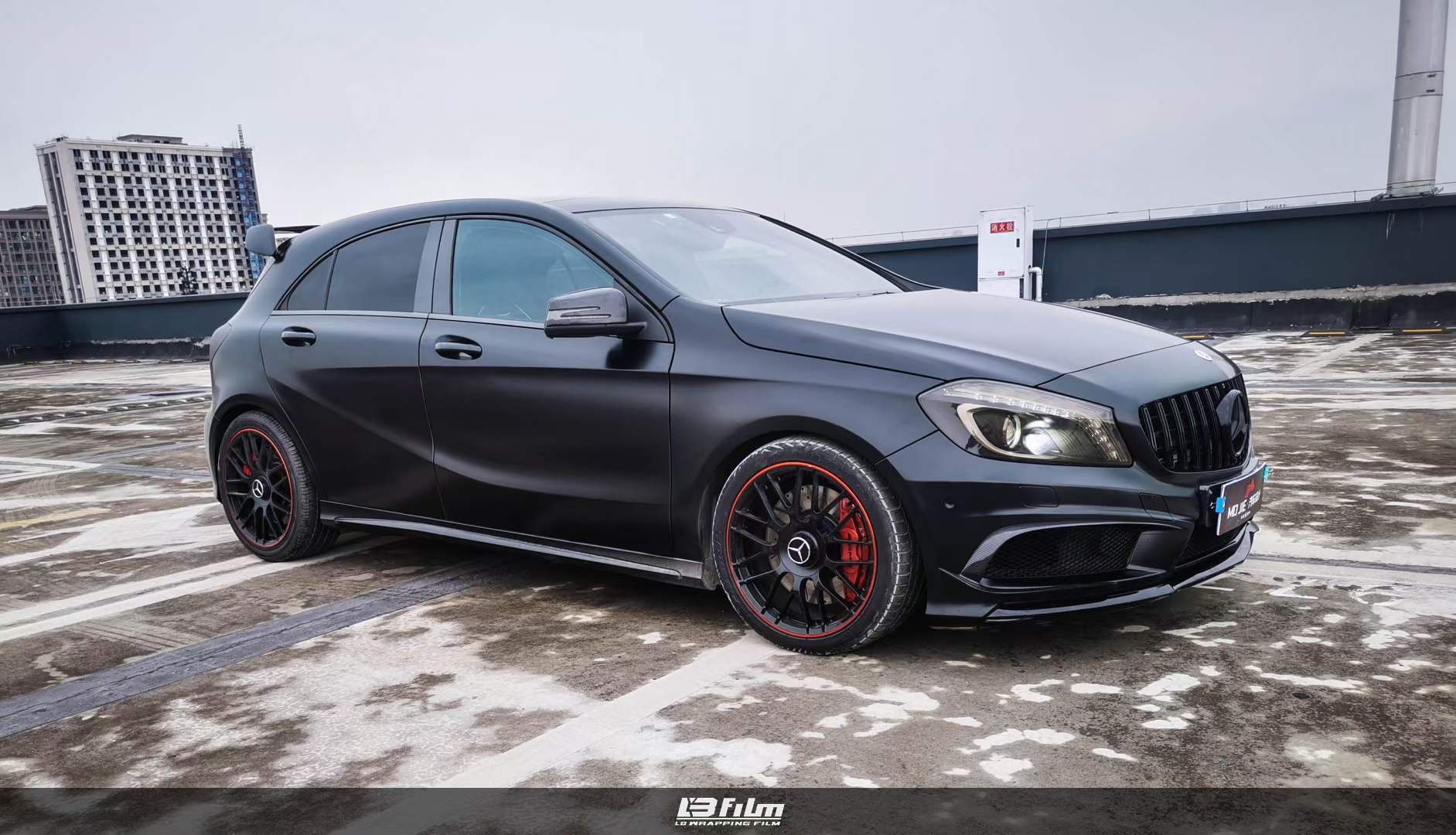 奔弛-a级lb改色膜黑武士系列陶瓷黑