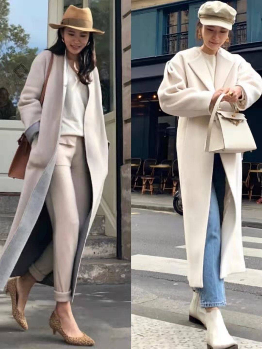 下装 冬季别低估会打扮的小个子,她只有158cm,却靠穿搭赢得体面优雅