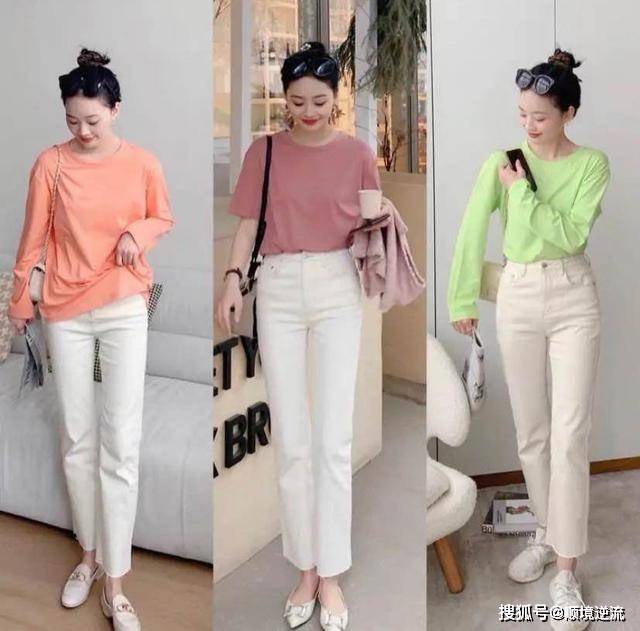 夏天 天气再热，也不要放弃“长裤”，学下面潮人这样穿，显瘦又时髦