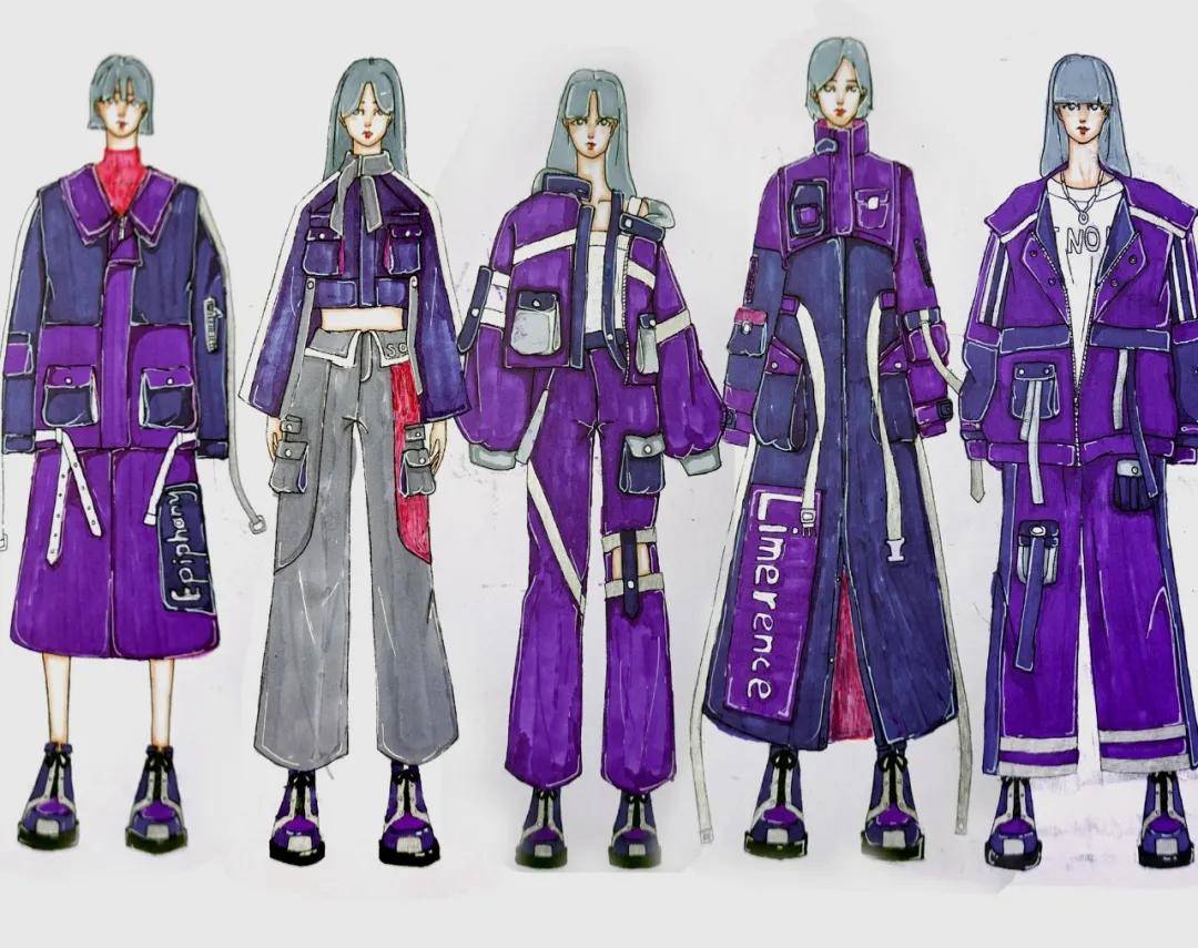 设计 永州服装学校2021“京华杯”时装之星设计大赛【铜奖作品】