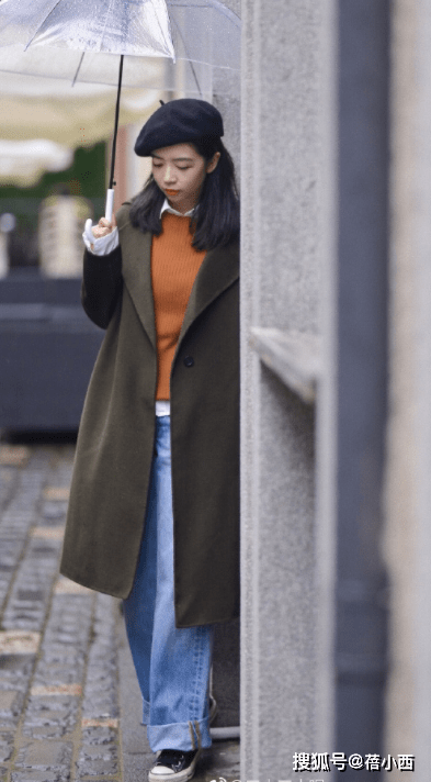 身材 秋冬还是穿“大衣”最高级，搭配毛衣、牛仔裤、半身裙时髦又气质