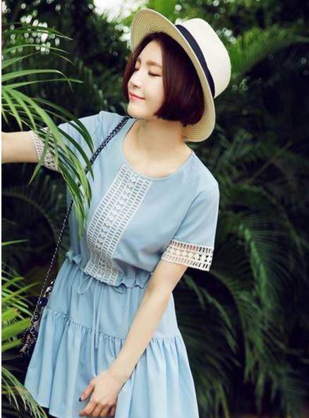青春 韩风连衣裙 带给你青春时尚范