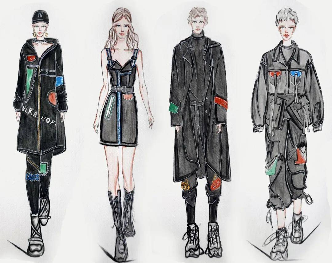 设计 永州服装学校2021“京华杯”时装之星设计大赛【铜奖作品】