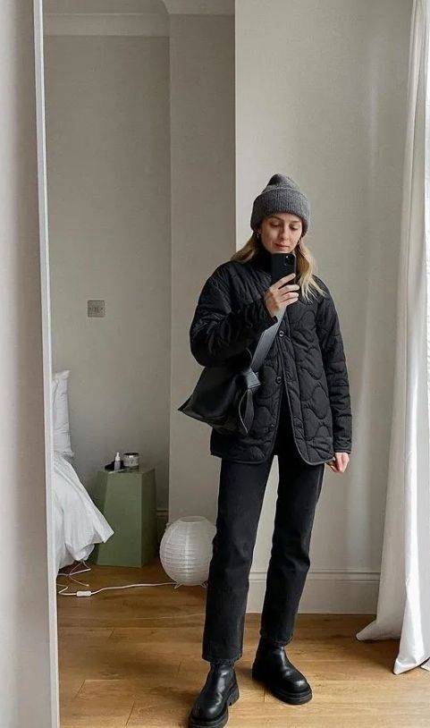 坎肩 立体几何经典代表,绗缝外套不土气!