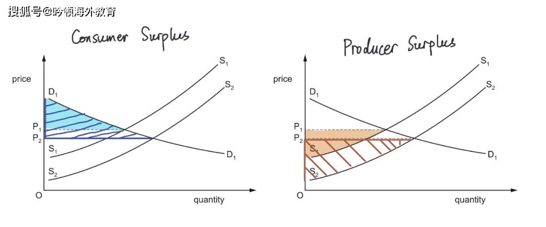 surplus和producer surplus的影响