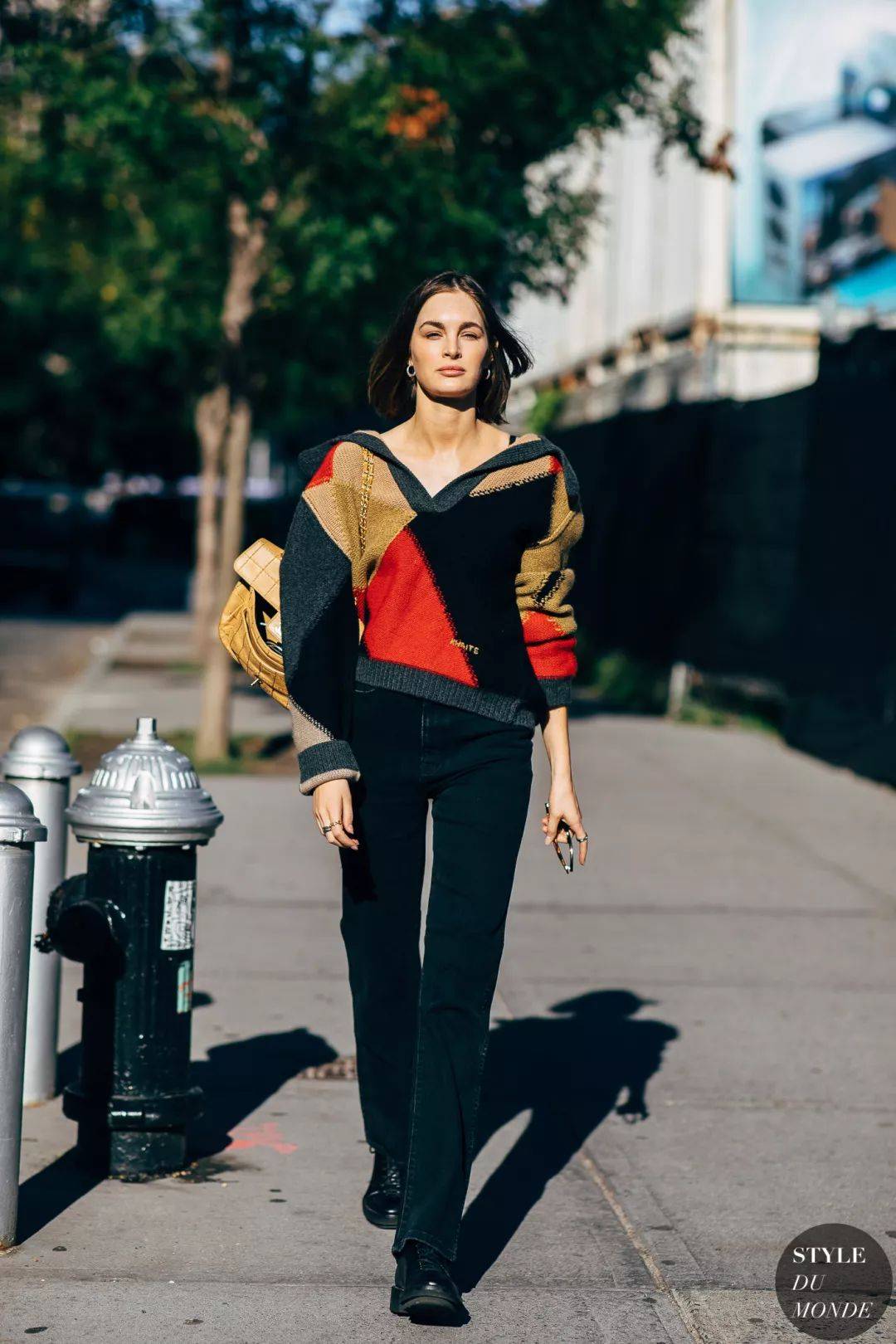 毛衣 毛衣+直筒裤= 偷偷显瘦5斤,显高五公分,气质惊艳!