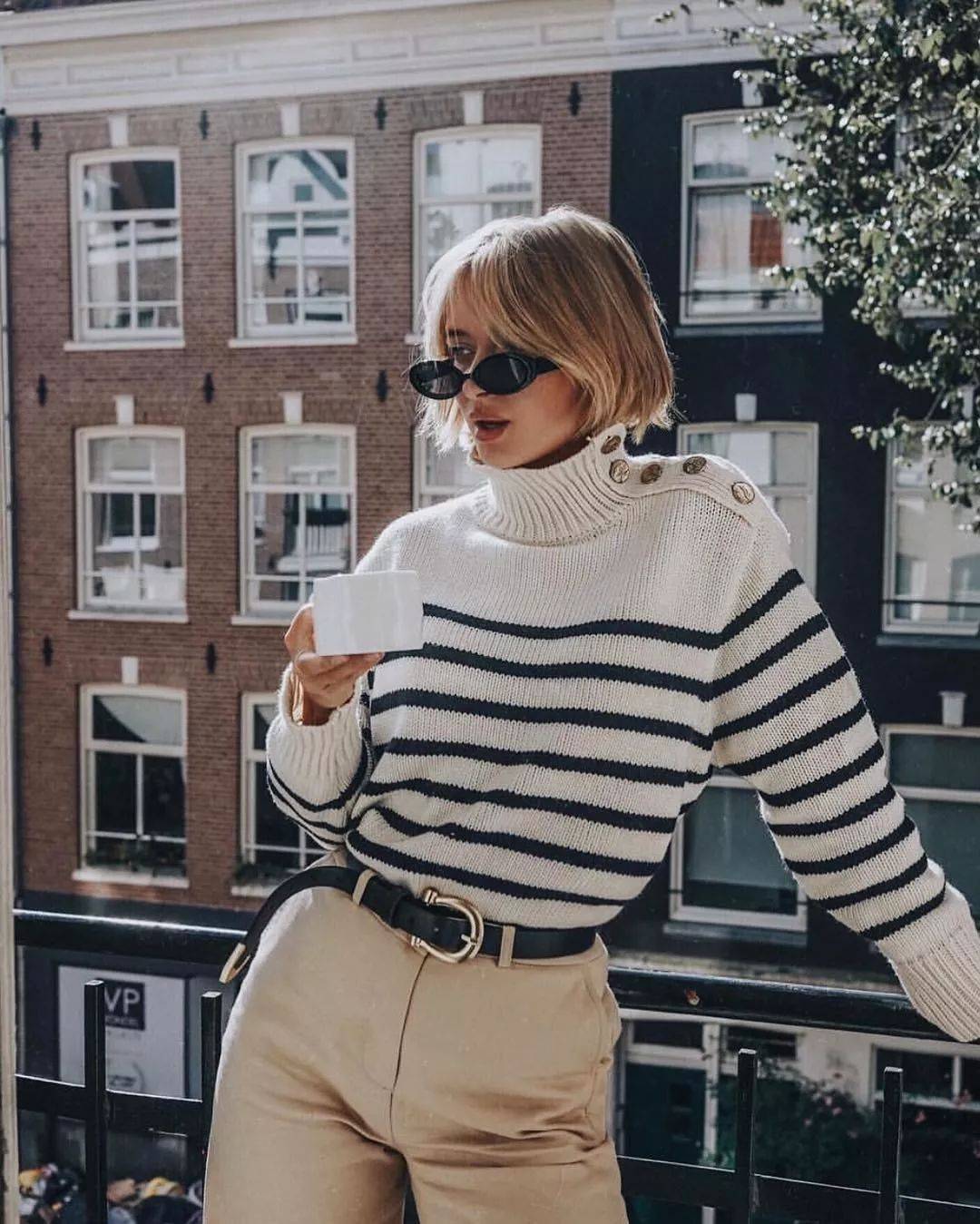 毛衣 毛衣+直筒裤= 偷偷显瘦5斤,显高五公分,气质惊艳!