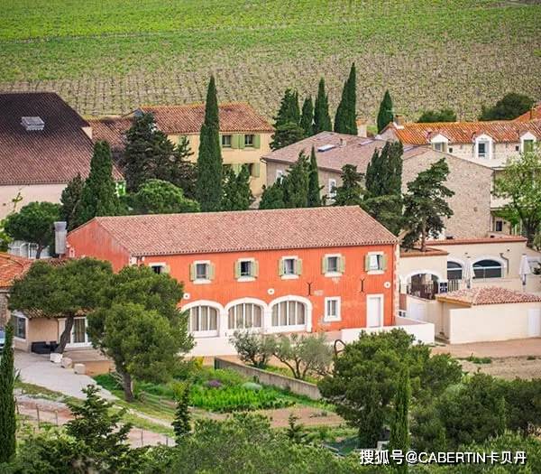 豪斯古堡(chateau lhospitalet)坐落克拉普山丘的中心.