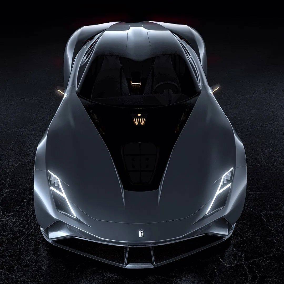 Lah印度超跑 Vazirani Ekonk 2023 官图/宾尼法利纳 Ithaca渲染图