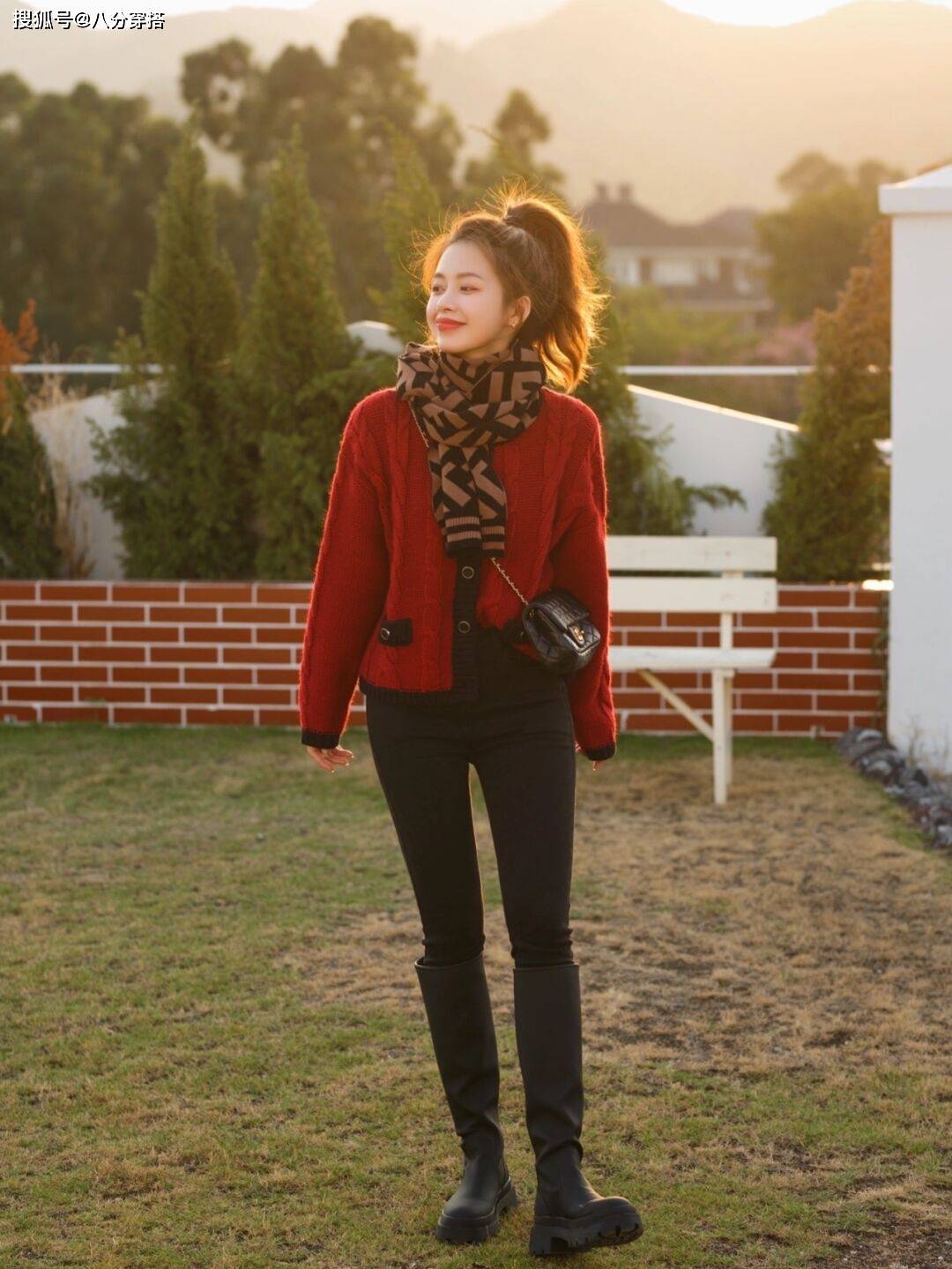 颜色 这些才是真正洋气的针织衫穿搭,保暖舒适又显气质,显白又有活力