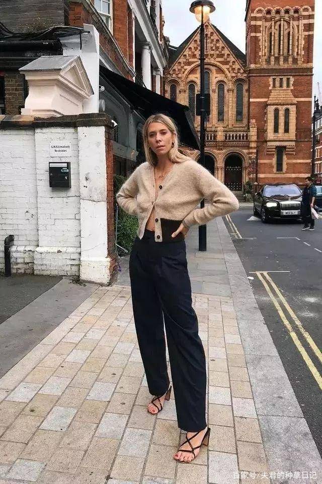 气质 腿粗又屁股大的女人，春夏多穿这种裤子，藏肉显瘦又气质