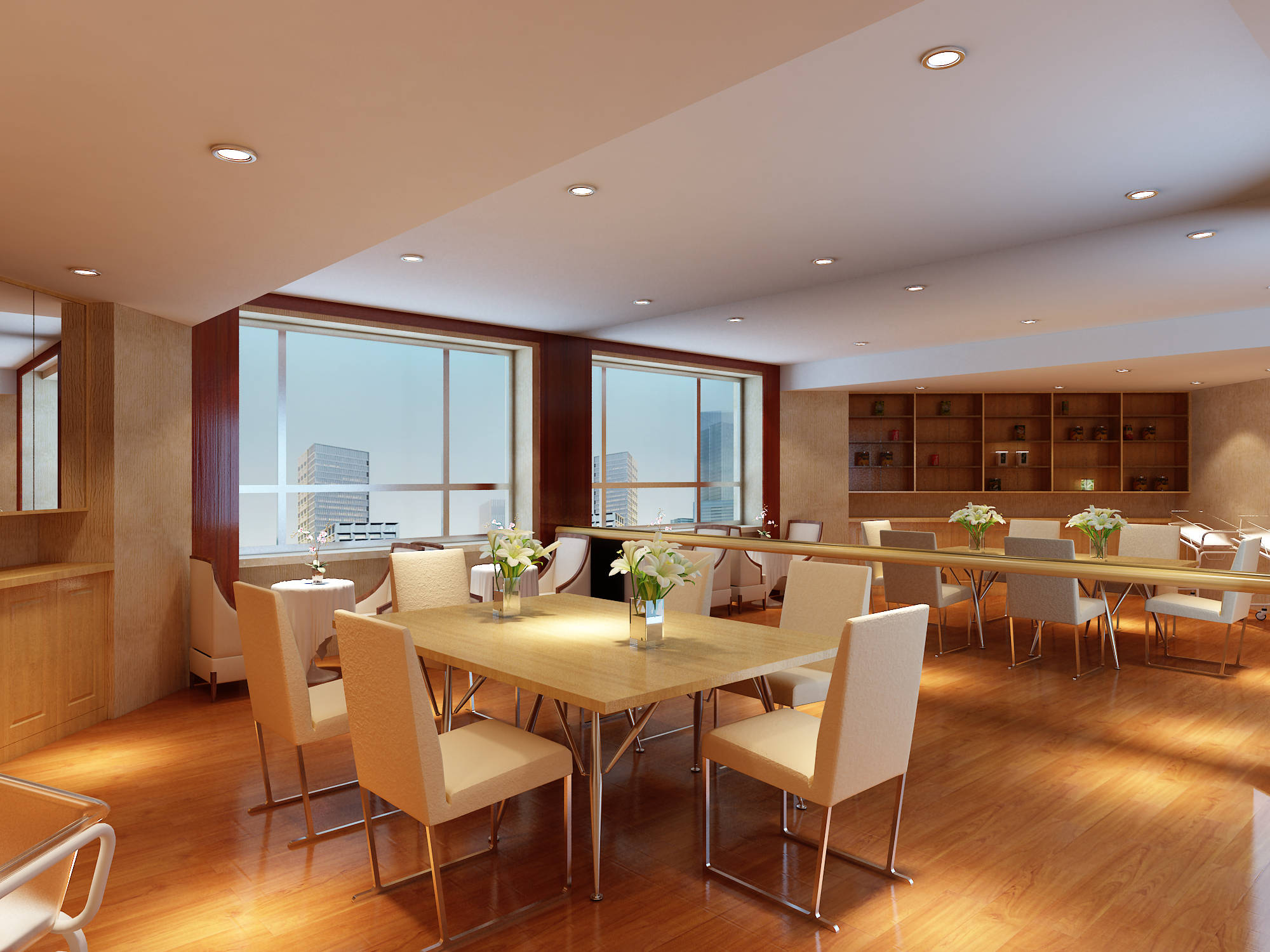 设计|高端精品月子中心内部结构装修及效果图