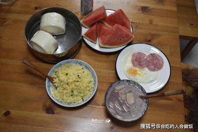 豆沙|天热早餐不将就，每天一桌都有新花样，孩子吃好早餐学习成绩好