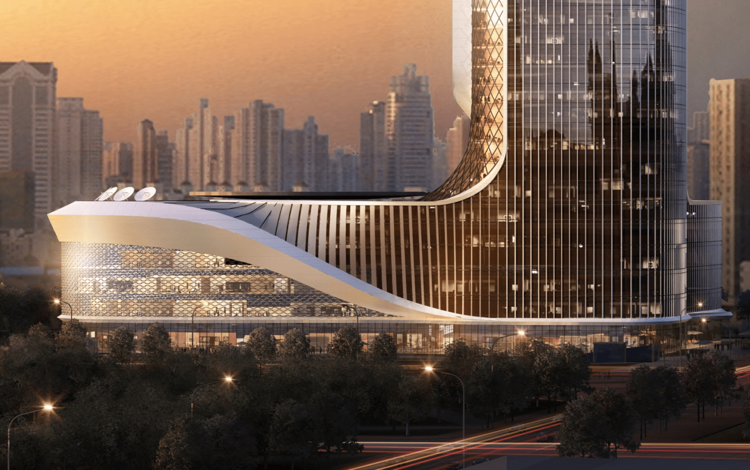 "亚欧之心"由天盛控股集团投资,项目已于2020年6月6日举行奠基仪式.