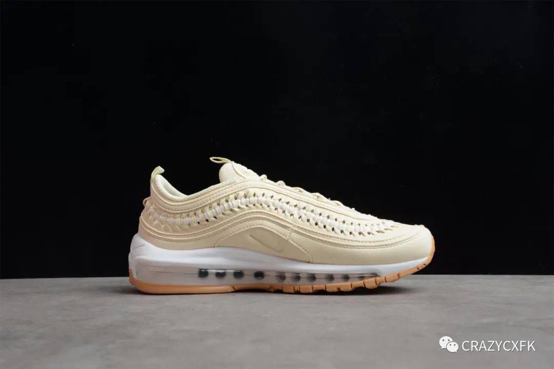 耐克nikeairmax97子弹lxwoven缝合全掌气垫跑步鞋