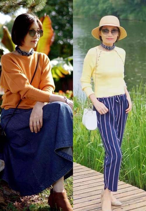 牛仔 秋天还是“短靴”最时髦，配裤子、裙子洋气大方！50+这样太年轻
