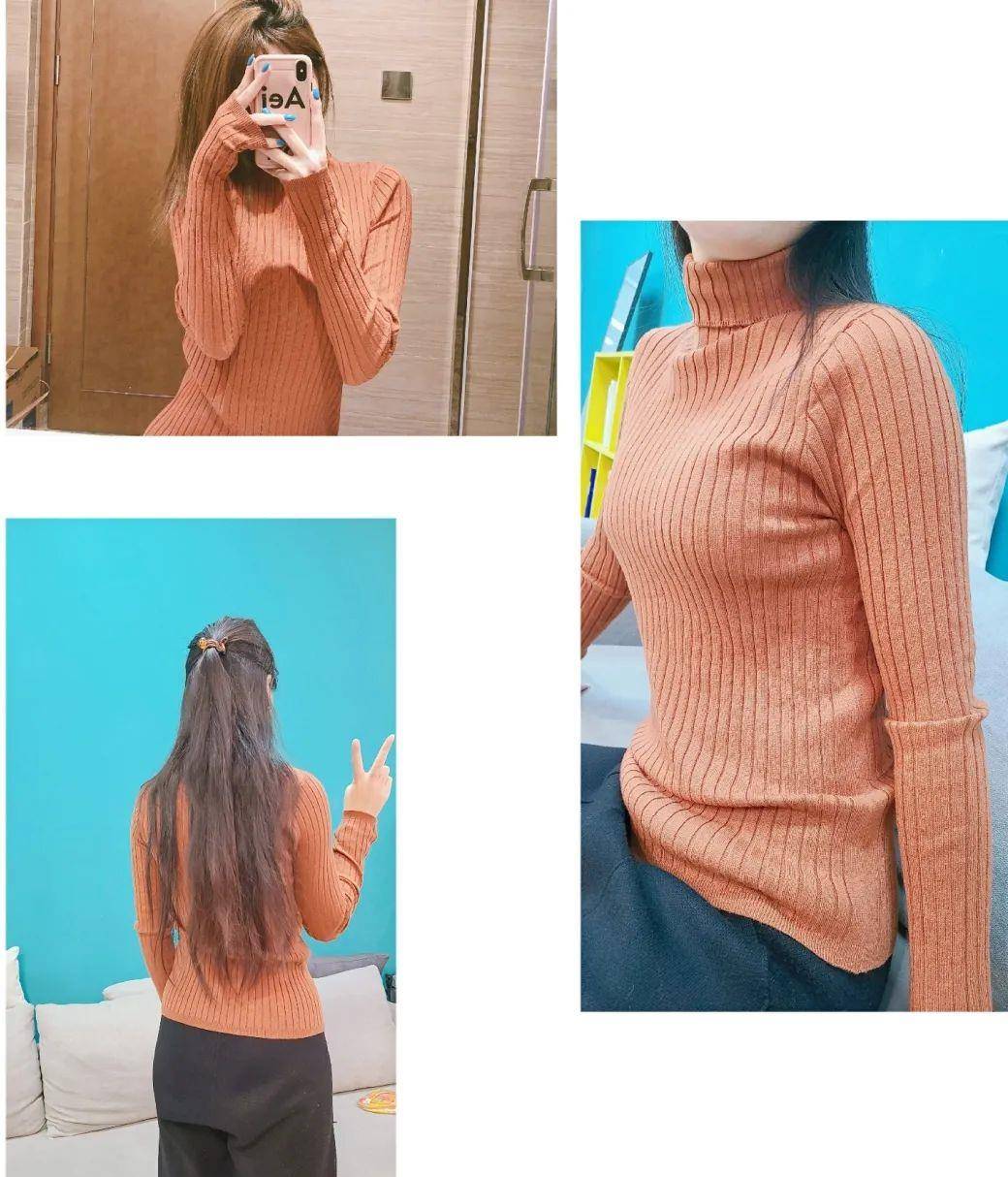 颜色 穿堆堆领的女人，看起来就不一般。赫本、梦露皆是如此。