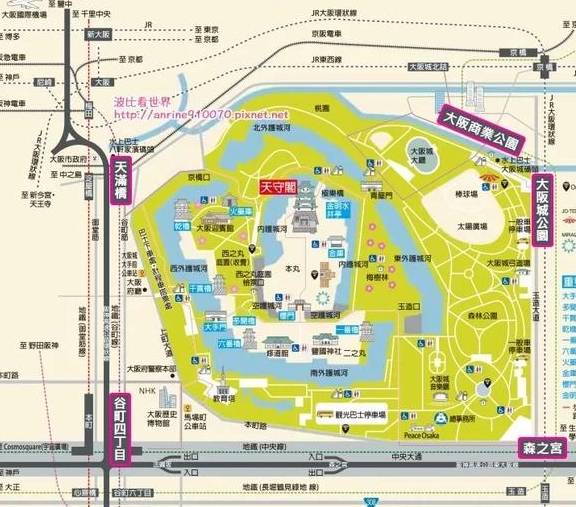 原创             去大阪旅游，怎么能错过大阪城公园？