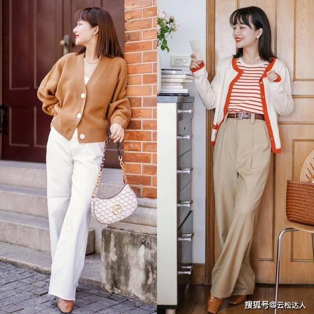 套路 她的身高只有155，却不按套路出牌，长裙、长裤都敢穿，值得借鉴
