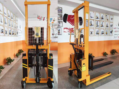 定制电动液压叉车改善仓储空间减少叉车托盘损坏