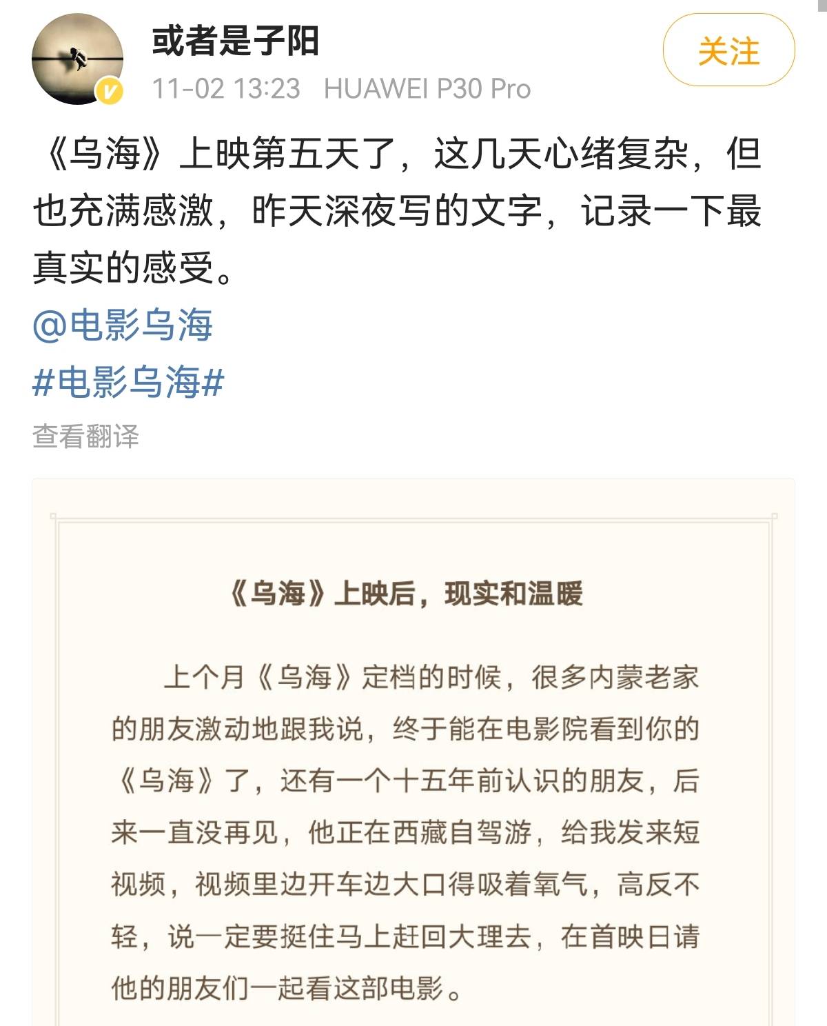 乌海|票房7天仅千万，导演借网贷艰难拍完，黄晓明、王宝强帮忙也没用