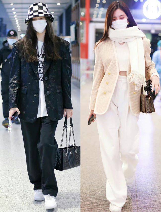 西装 穿搭“小天才”宋妍霏也有失手的时候