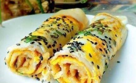 甜面酱|鸡蛋加面粉才是早餐的最佳拍档，营养丰富还能吃饱，鸡蛋饼少不了