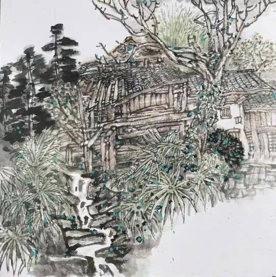 小样|巴山渝水情丨重庆丨谢关键作品欣赏