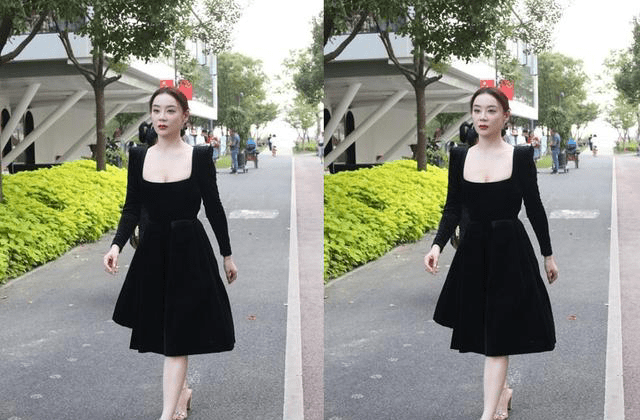 身材 袁姗姗离开滤镜后,颜值虽然像路人,但身材真好,肩膀直成一条线