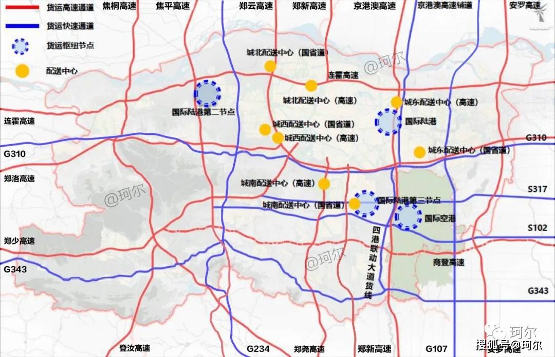 郑州五环最新规划图图片