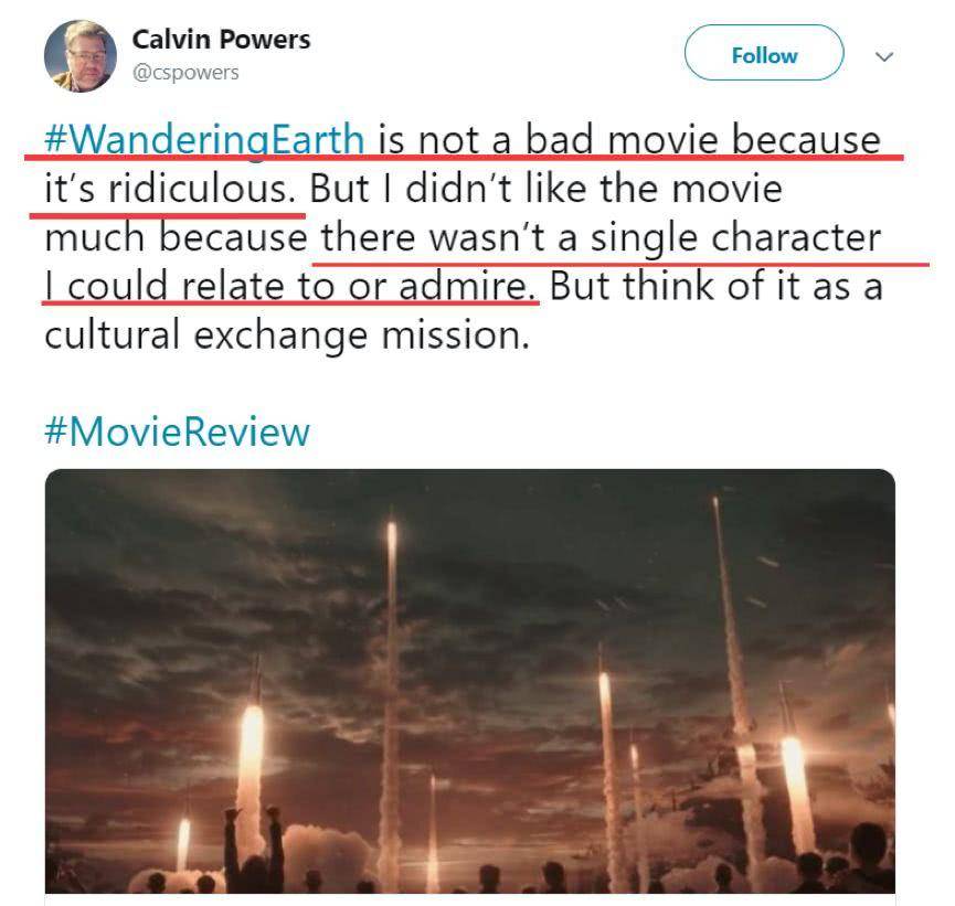 电影|《流浪地球》稳了，应该看看外国观众的真实评价了