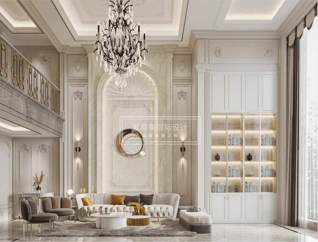 案例赏析现代法式轻奢精致的典雅