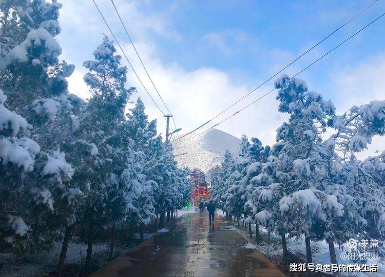 靖远县摄影师刘文：当夏天的雪邂逅冬天的雪