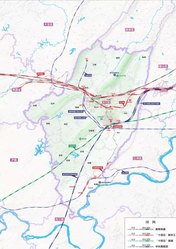 永川城区规划临江图片