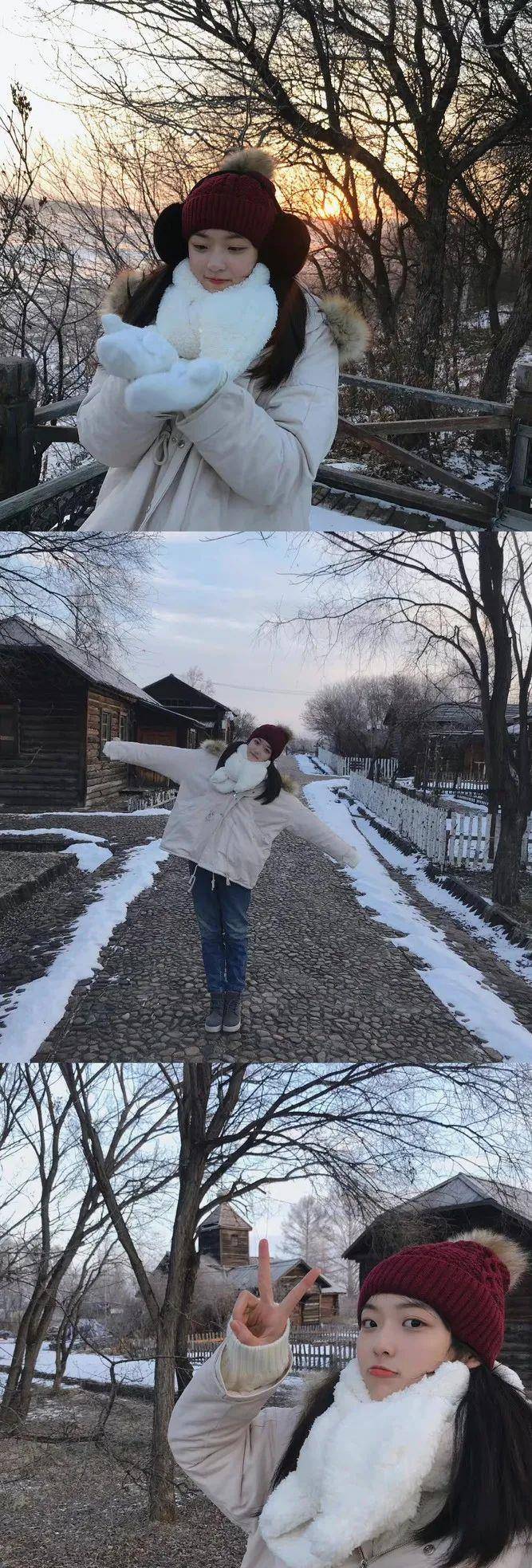 雪地FUNFUN而谈｜女明星初雪拍照秘籍，我全都有