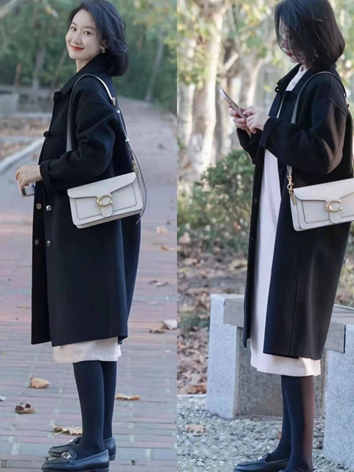 大腿 终于找到适合梨型身材的穿搭公式了，不露脚踝不露腿，保暖又显瘦