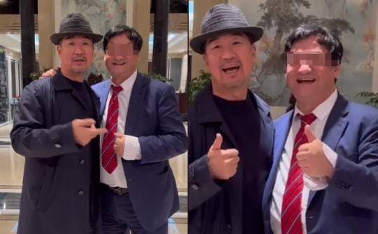 饭局|66岁张国立现身高档饭局！面色通红疑似醉酒，头顶一块泛白太突出