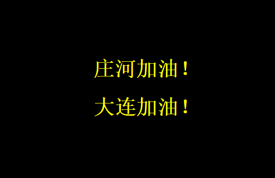 大连庄河一小区居民齐声高呼"大连加油"引得大白忍不住泪水