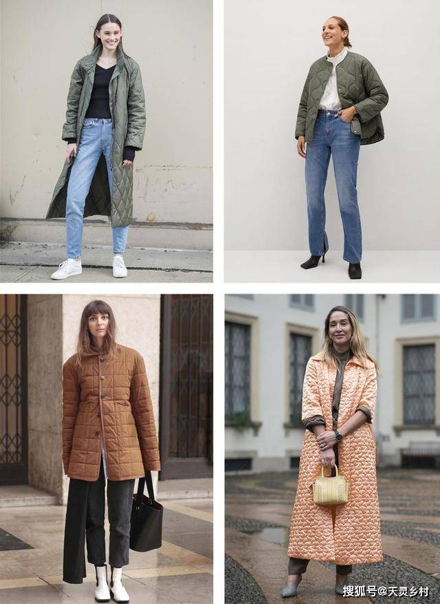 腰带 别再跟风加拿大鹅了，今冬流行的还有绗缝棉衣，4个技巧远离土气