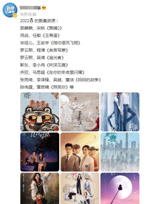 张雨绮|拒绝片荒！盘点2022年上线的9部电视剧，您最喜欢哪一部？