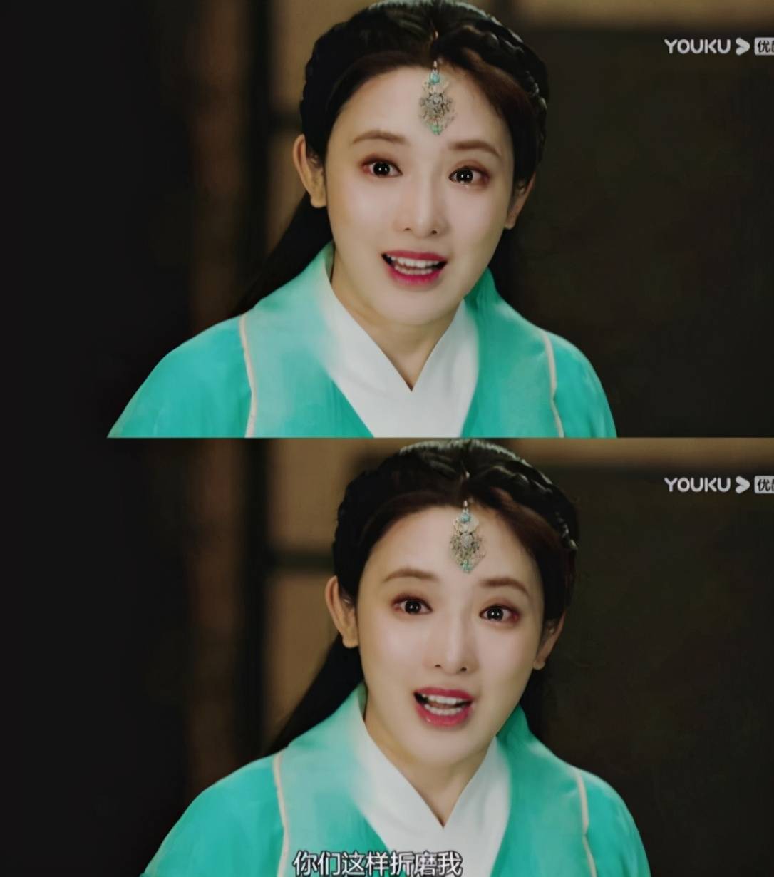 彭小苒 当女星戴上眉心坠额饰：杨幂甜美、唐嫣仙气、彭小苒异域少女