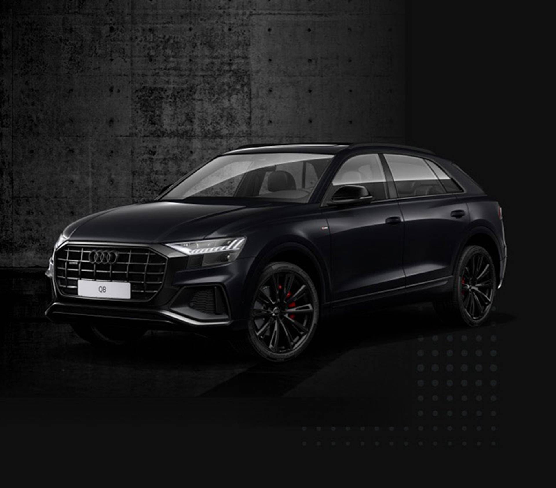 11468万元奥迪q8暗夜骑士殿堂版售价公布独享23英寸轮毂