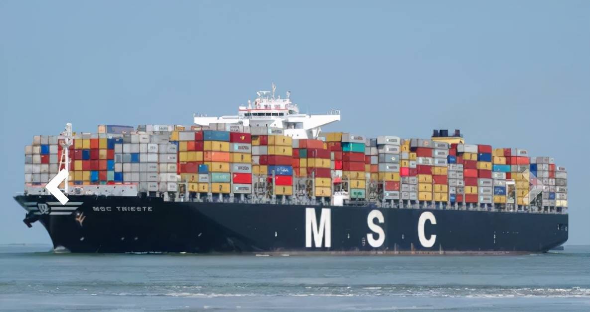 满载中国出口货物的msc船 在南非海域发生故障|船顺:船位查询_is